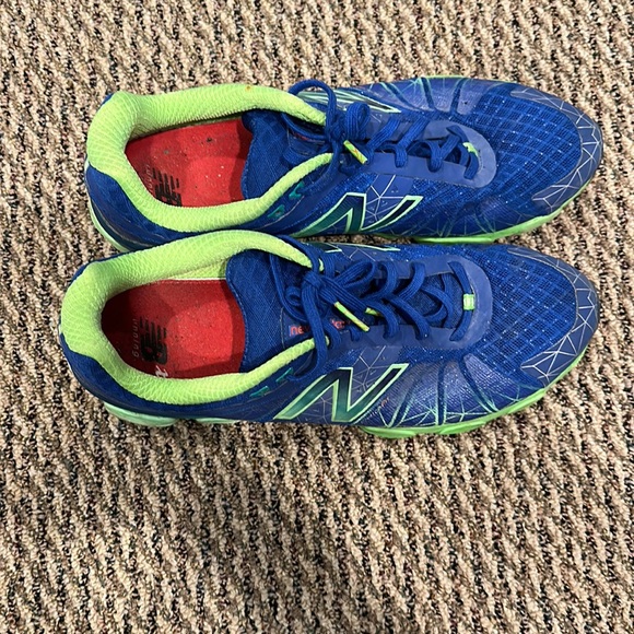 Men’s new balance green and blue sneakers - Picture 4 of 6